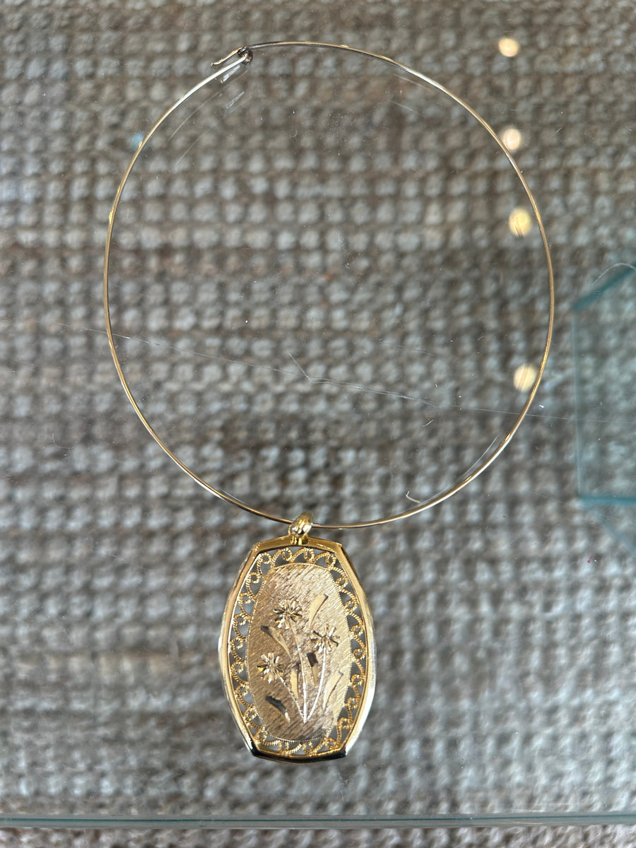Vintage Necklace with Pendant