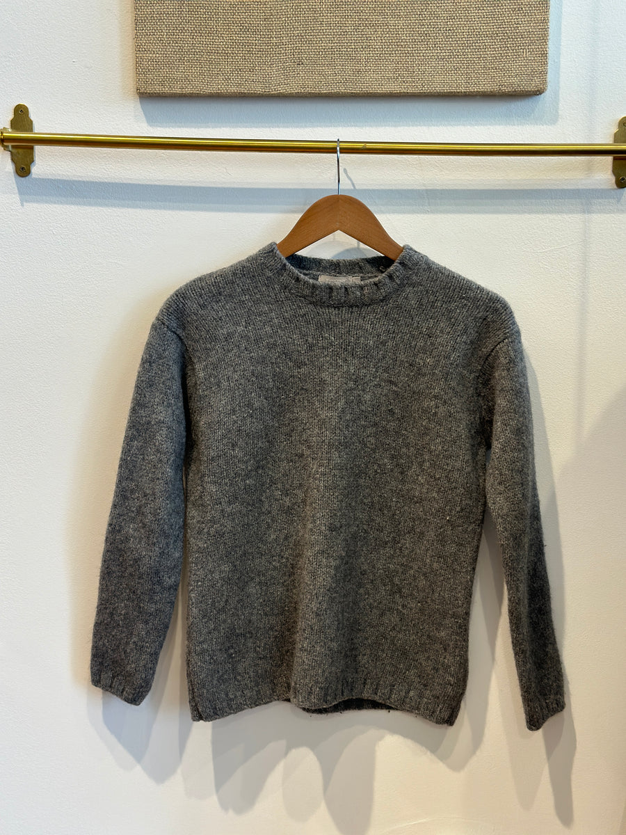 Vintage Grey Wool Sweater