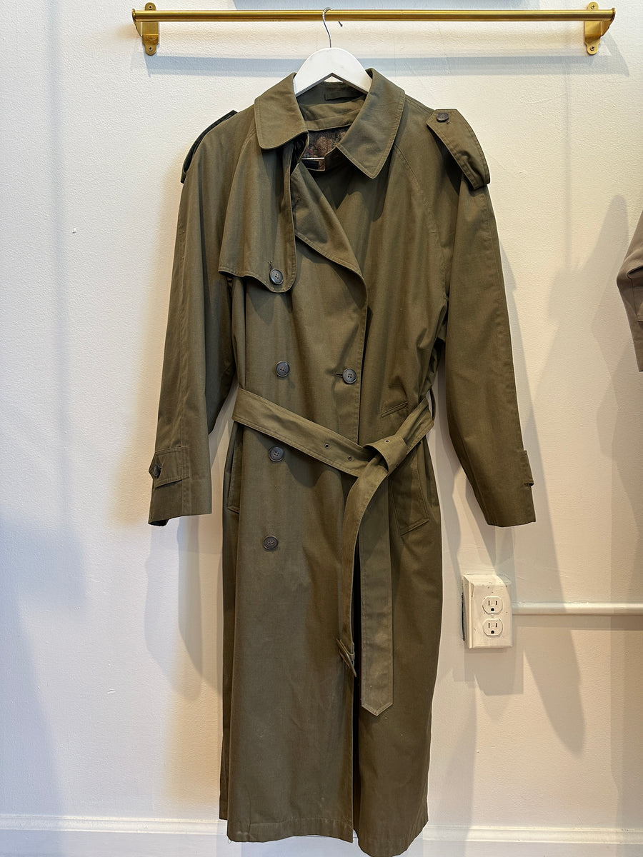 Vintage Canvas Trench