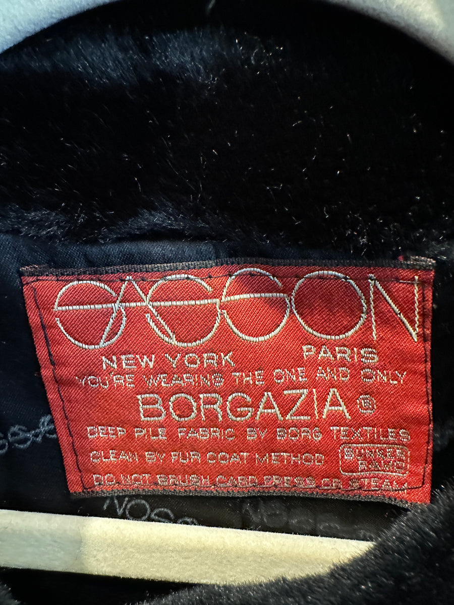 Vintage Borgazia pile coat