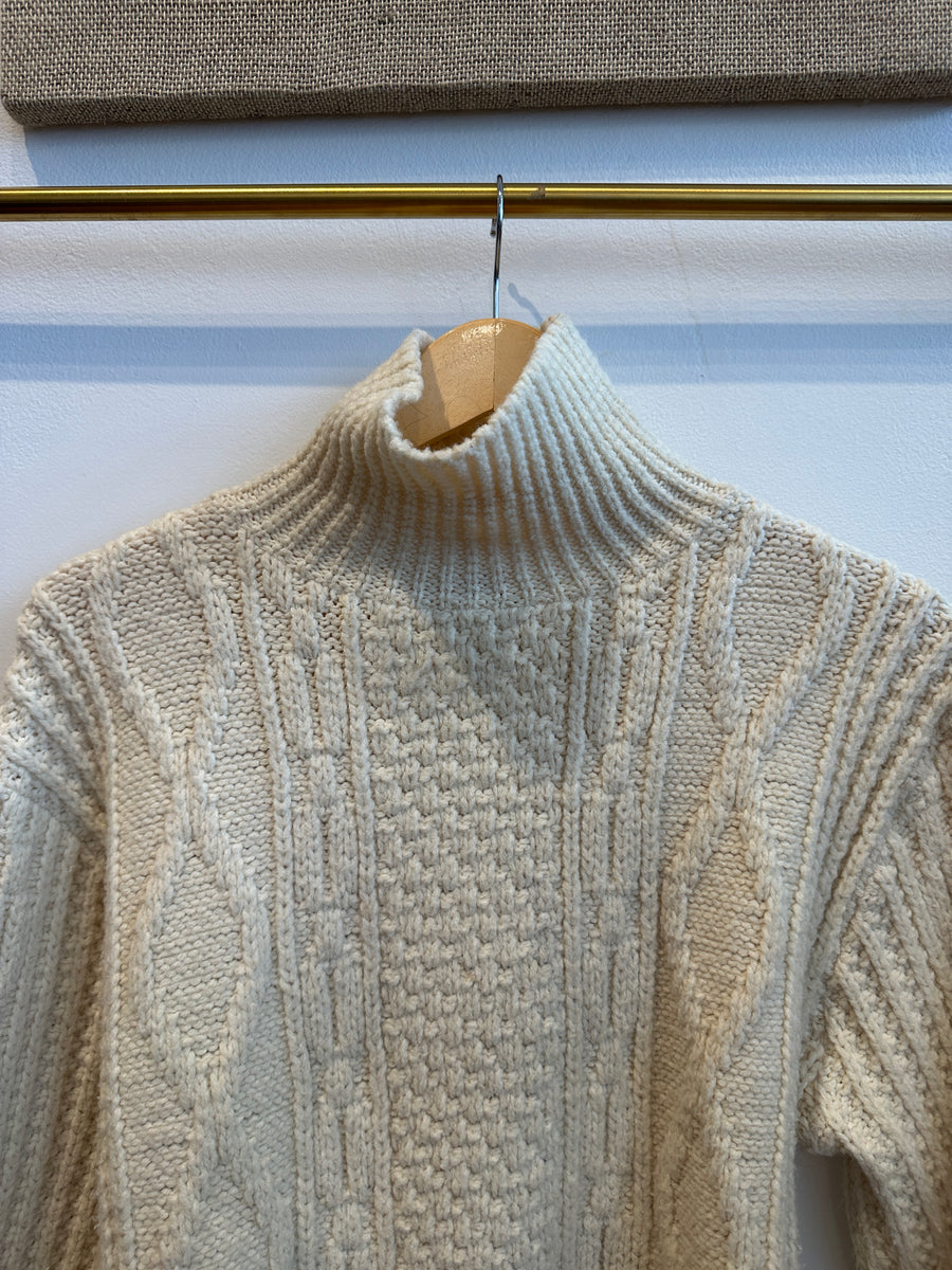 Vintage Wool Turtle Neck Sweater