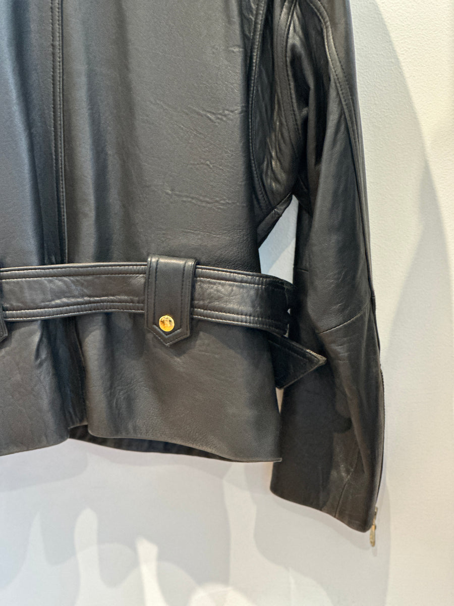 Vintage Leather Coat