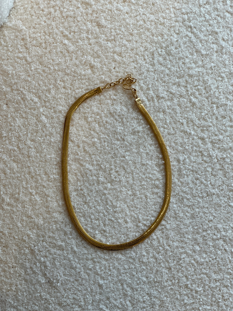 Vintage Herringbone Necklace