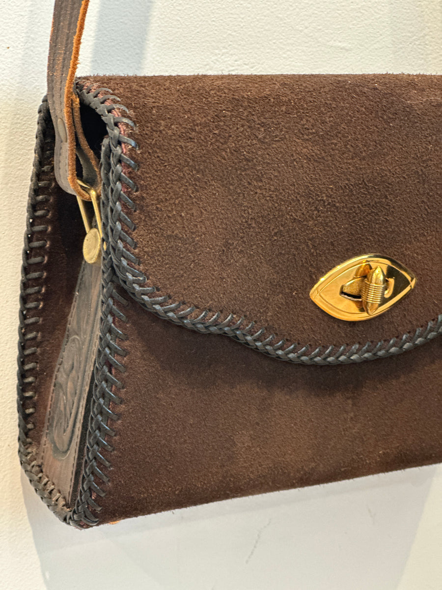 Vintage Brown handmade Leather Bag