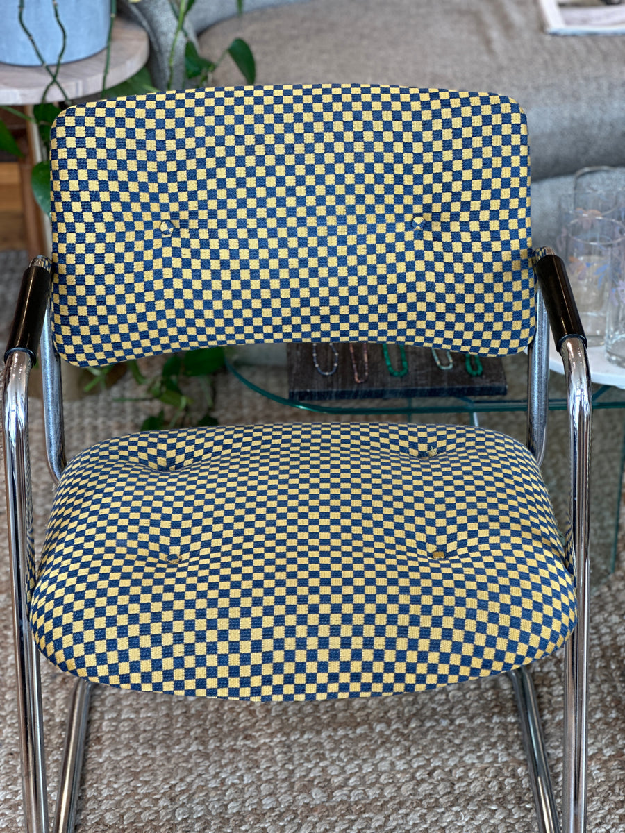 Checkered Vintage Chairs