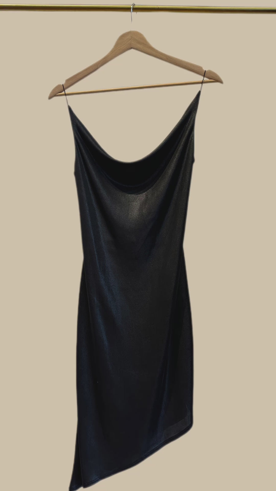 Vintage Drape front dress